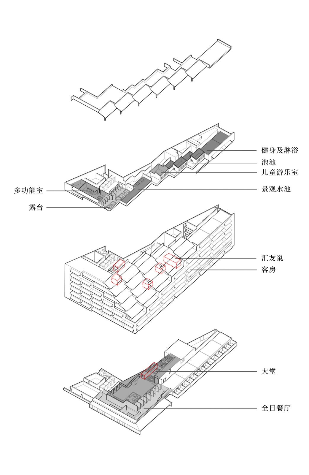 BIM建筑|山城文脉与多维场域，衢州悦苑酒店 / gad作品