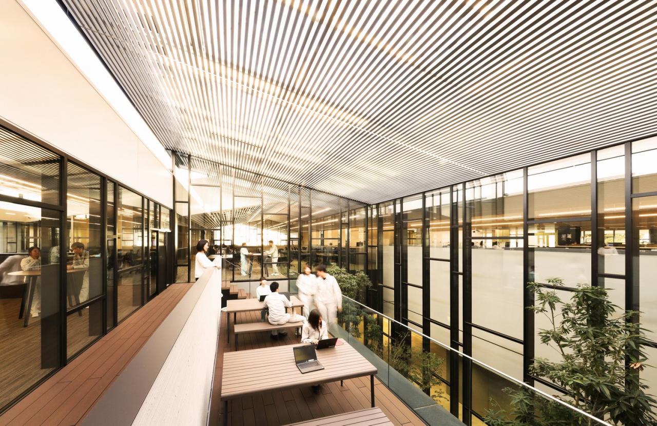 BIM建筑|龟甲万研发中心 / 日建设计