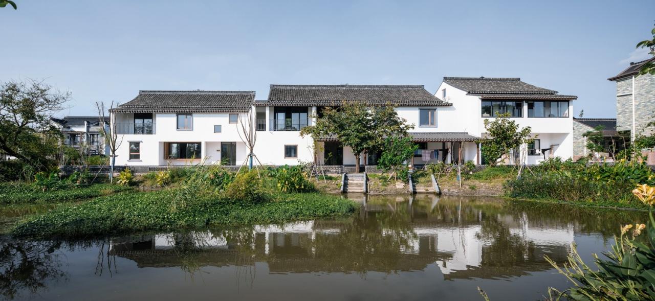 BIM建筑|低成本整村改造实践：上海奉贤李窑村乡村振兴 / 水石设计