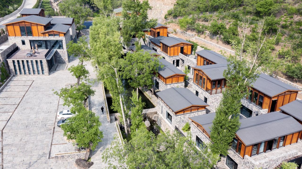 BIM建筑|隐北野奢酒店 / Penda China