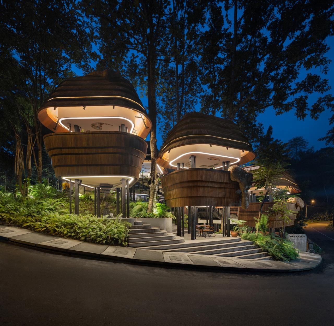 BIM建筑|WYAH 艺术与创意空间 / PARISAULI ARSITEK STUDIO