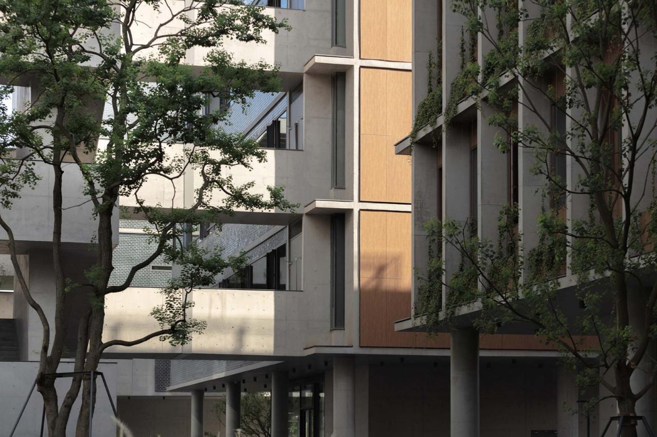 BIM建筑|成都麓湖漂浮总部办公楼 / 直向建筑