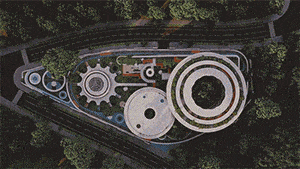 BIM建筑|重庆大南街幼儿园 ：以艺术之名，建一座森林幼儿园 / 迪卡建筑设计中心