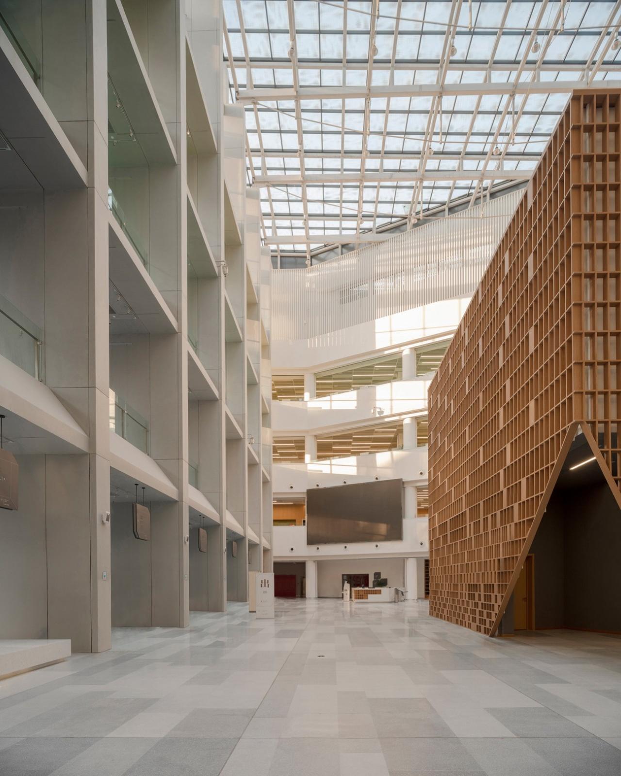 BIM建筑|张家口图书馆，创造城市的精神呼吸 / 王大泉