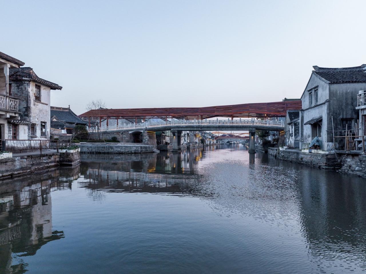 BIM建筑|常熟折桥曲廊 / 深圳华汇设计X⁺ STUDIO