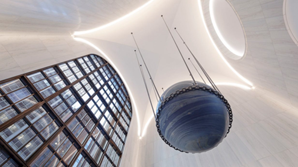 BIM建筑|晋斯勒为AT&T大楼重新设计的大厅揭幕