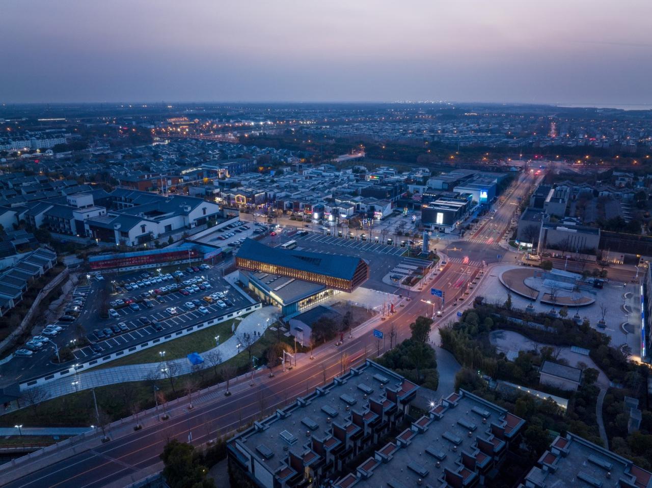 BIM建筑|朱家角游客服务中心 / 无样建筑工作室