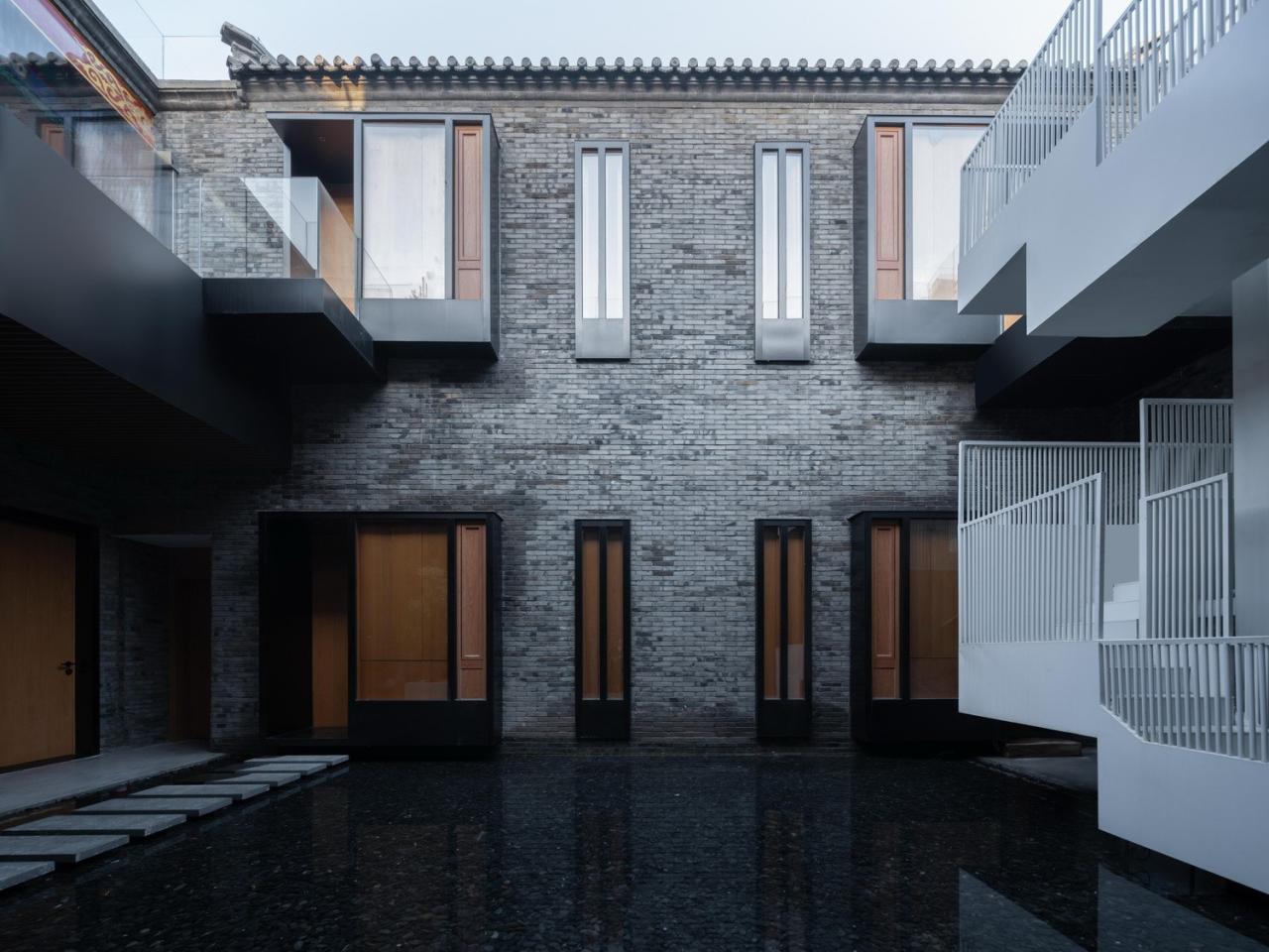 BIM建筑|新与旧的穿插对话-北锣鼓巷91号四合院改造设计 / 介介工作室