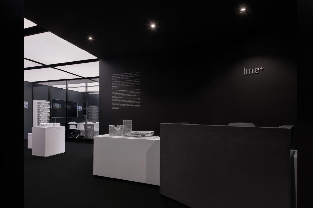 BIM建筑|设计师办公室： 黑白容器 / line+建筑事务所