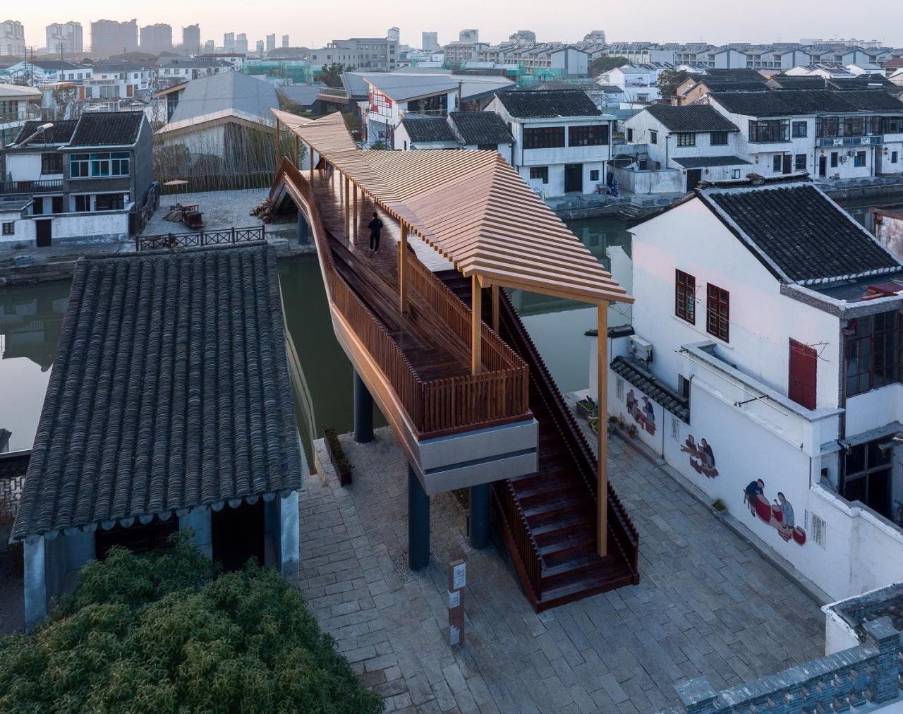 BIM建筑|常熟折桥曲廊 / 深圳华汇设计X⁺ STUDIO