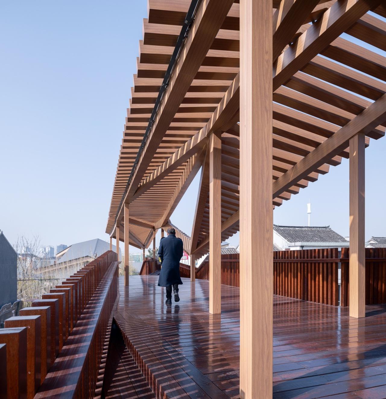 BIM建筑|常熟折桥曲廊 / 深圳华汇设计X⁺ STUDIO