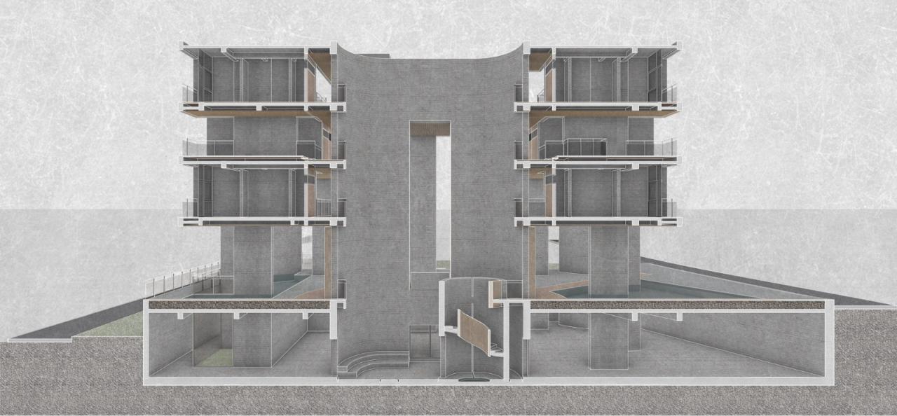 BIM建筑|围城酒店：酒店与文学 / 南旭