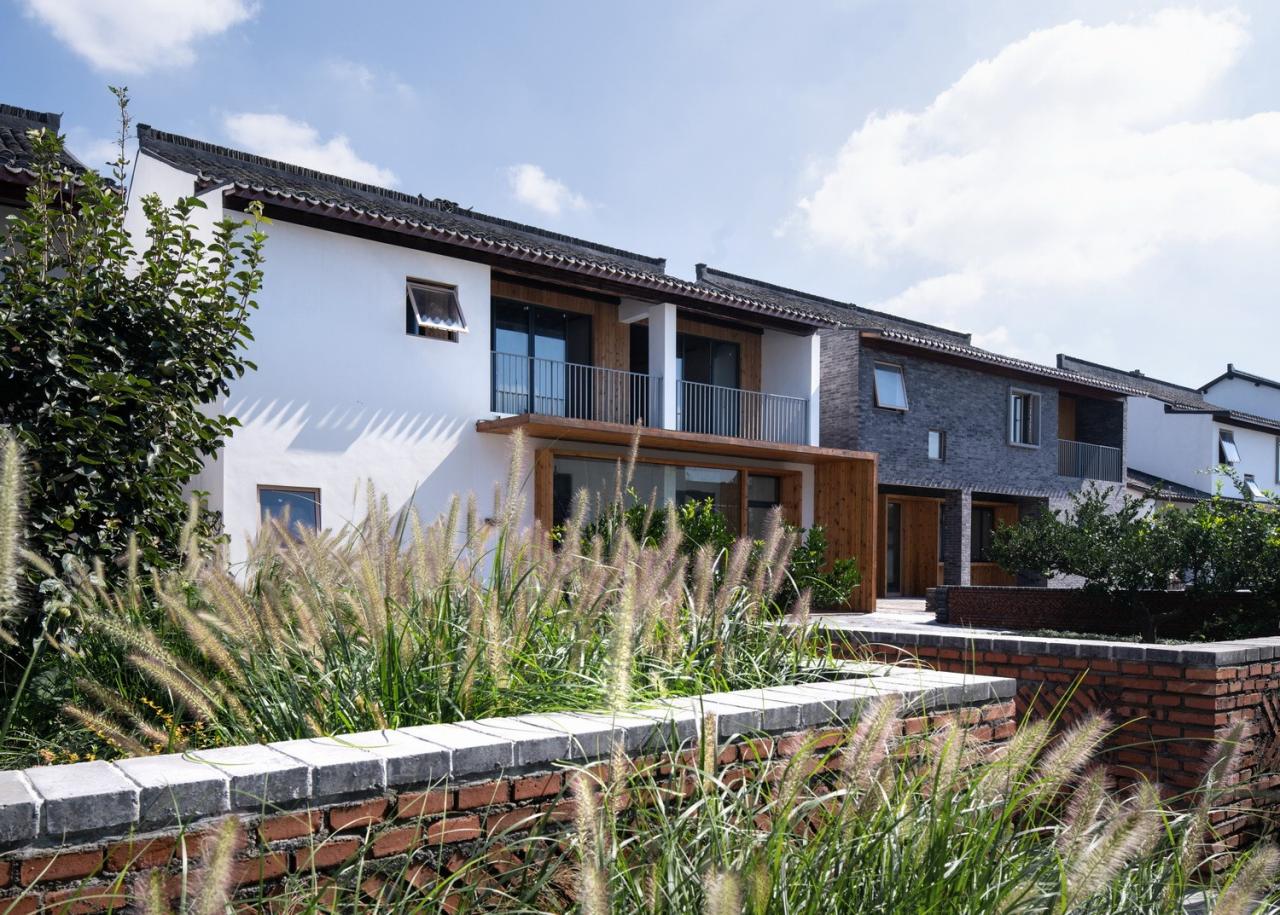 BIM建筑|低成本整村改造实践：上海奉贤李窑村乡村振兴 / 水石设计