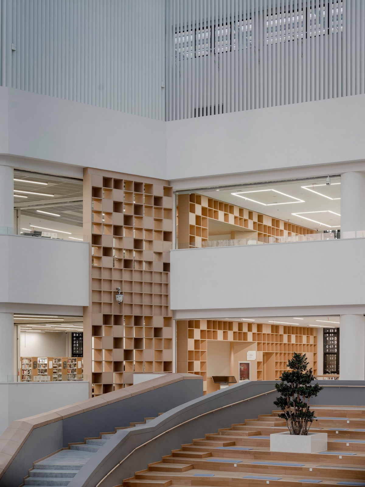 BIM建筑|张家口图书馆，创造城市的精神呼吸 / 王大泉