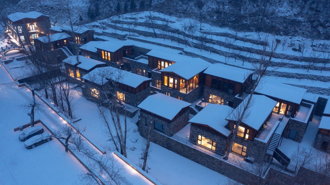 BIM建筑|隐北野奢酒店 / Penda China