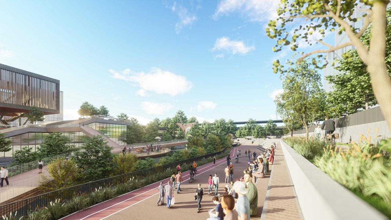 BIM建筑|兰州皋兰社区文体中心 / 一境建筑设计