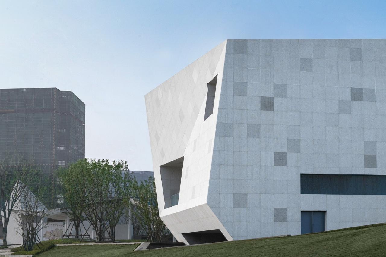 BIM建筑|花山白石美术馆 / PTA上海柏涛