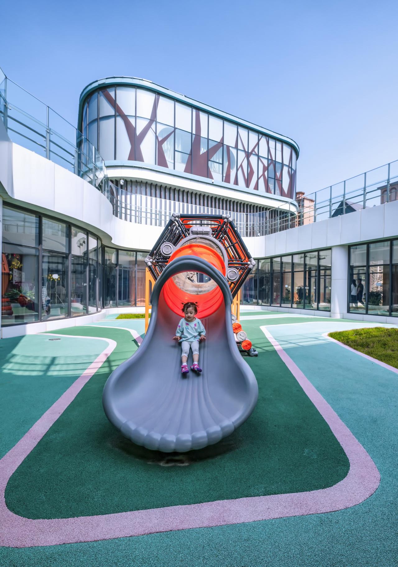 BIM建筑|渭南市政府机关幼儿园 / 中合元创建筑设计股份有限公司