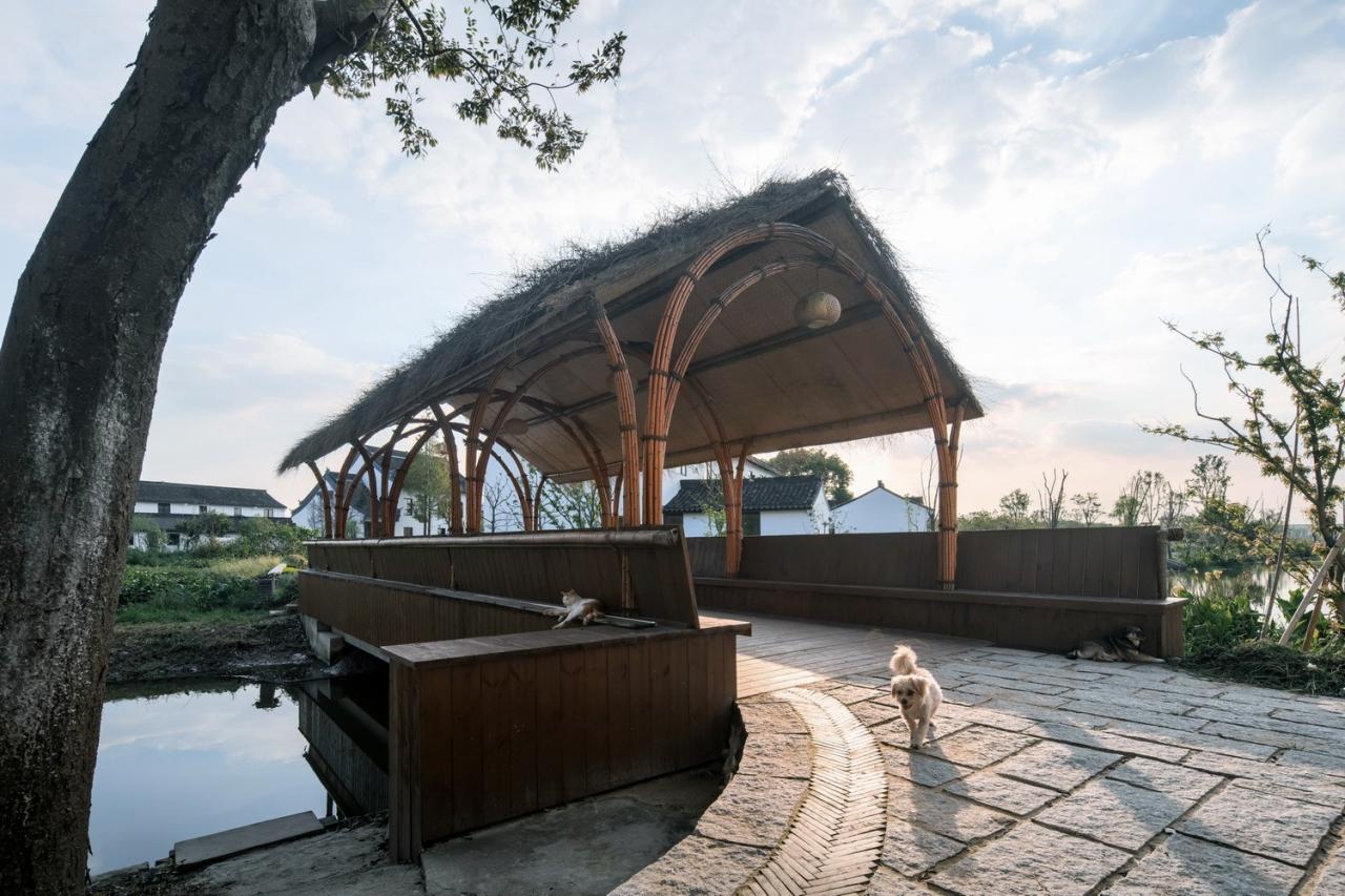 BIM建筑|低成本整村改造实践：上海奉贤李窑村乡村振兴 / 水石设计