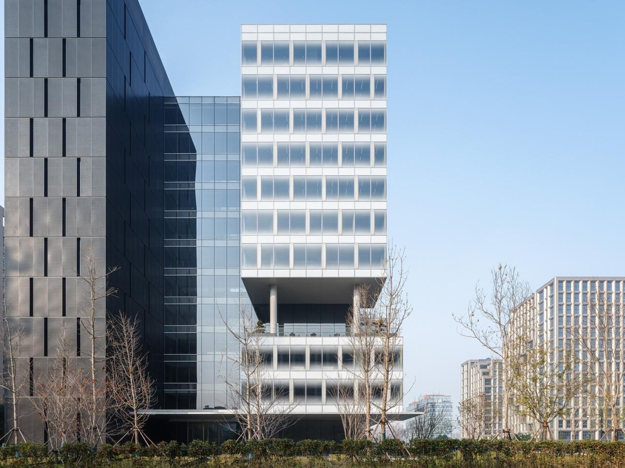 BIM建筑|杭州威星智能总部工程实录 / 孟凡浩-gad × line+