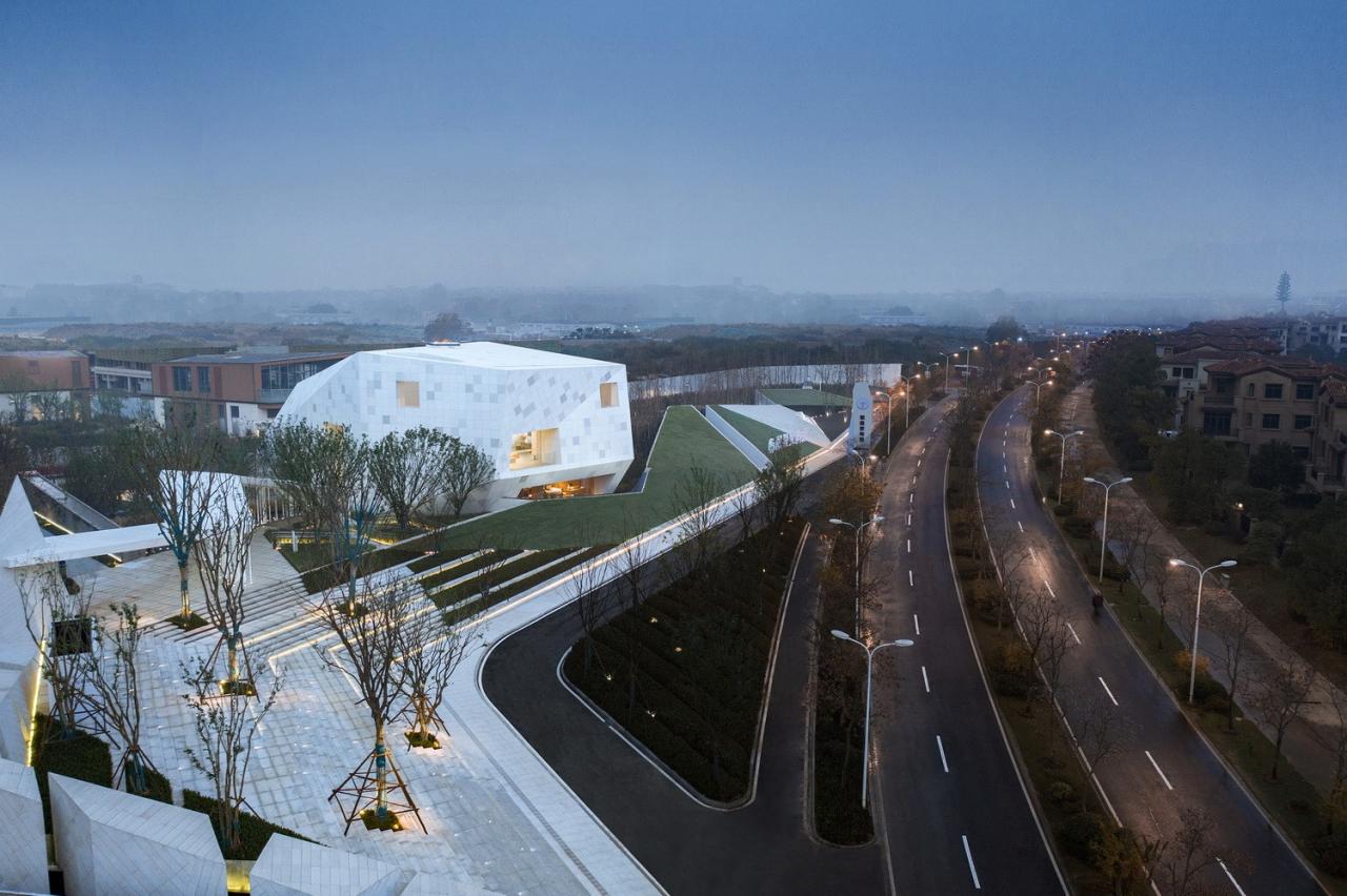 BIM建筑|花山白石美术馆 / PTA上海柏涛