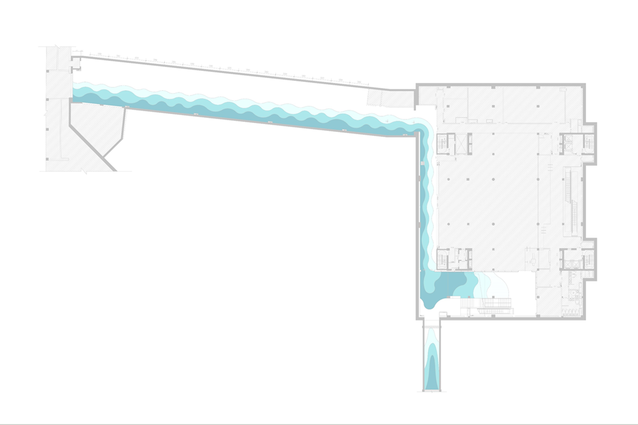 BIM建筑|在上海最潮的地下通道，乘上海浪看上海 / W-Mills by Wutopia Lab