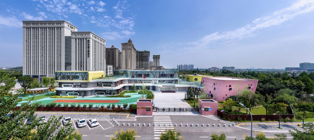 BIM建筑|渭南市政府机关幼儿园 / 中合元创建筑设计股份有限公司