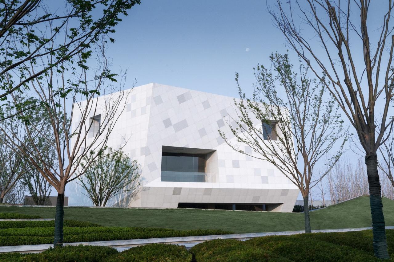 BIM建筑|花山白石美术馆 / PTA上海柏涛