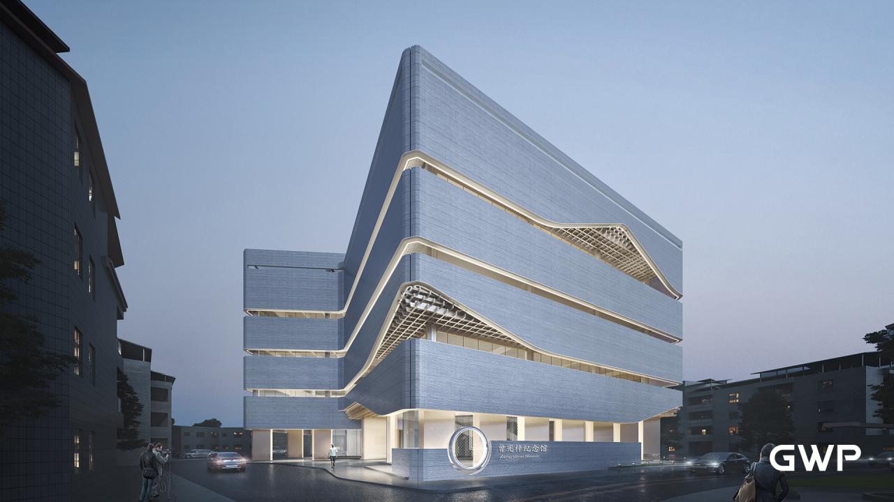 BIM建筑|曾宪梓纪念馆 / GWP新作