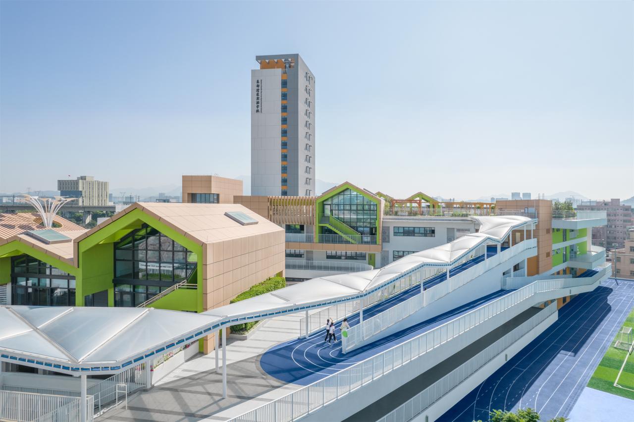 BIM建筑|深圳市坪山区东部湾区实验学校 / 申都设计