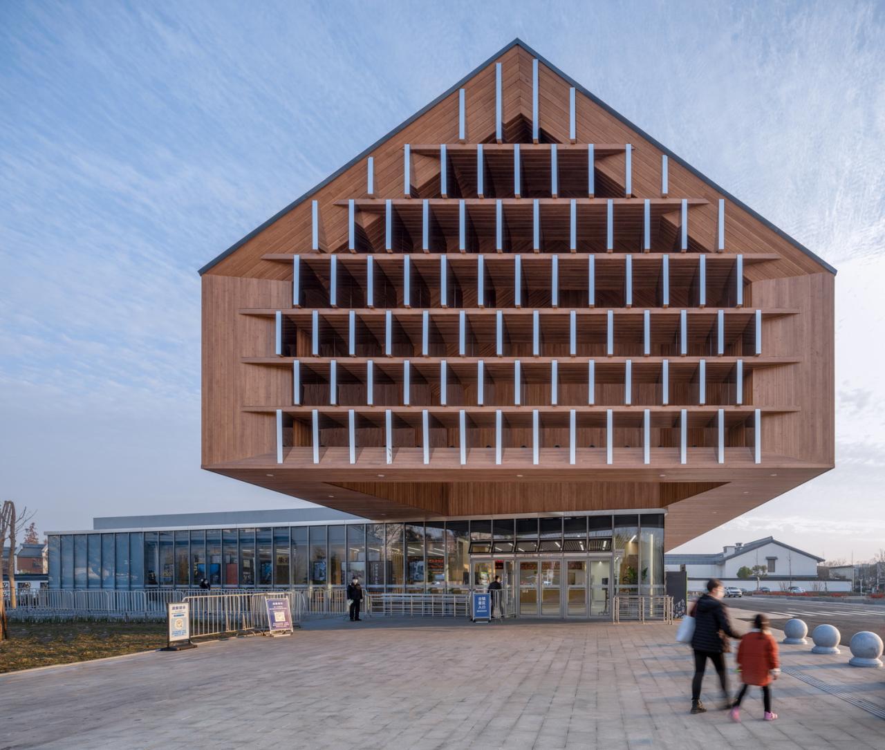 BIM建筑|朱家角游客服务中心 / 无样建筑工作室