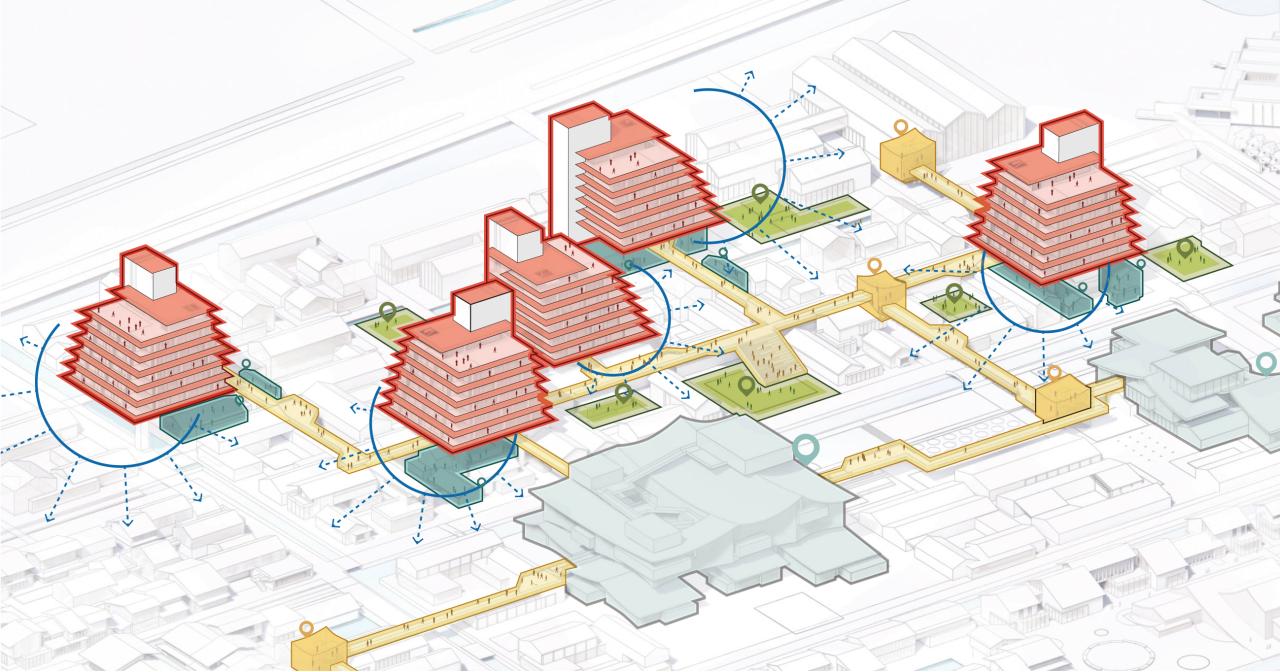 BIM建筑|中标候选方案 | 造物环：苏州青苔中日工业设计村 / line+、MLA+
