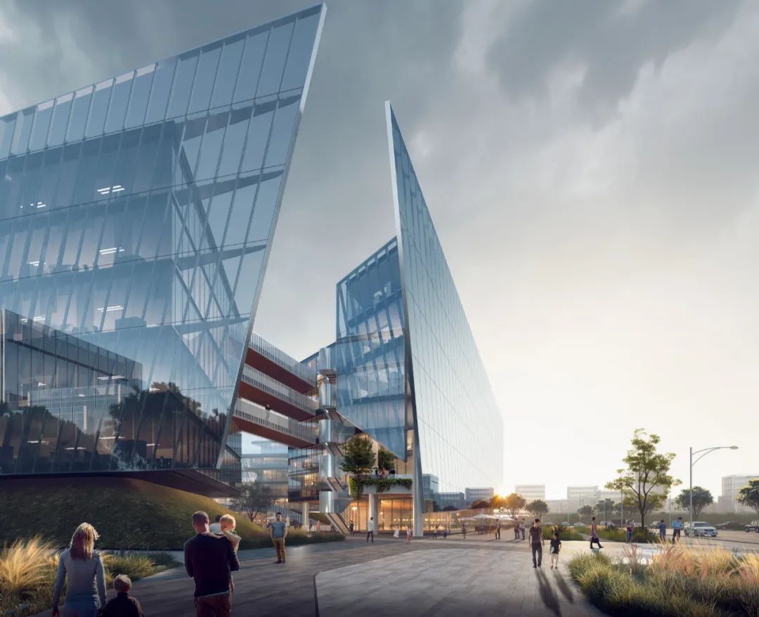 BIM建筑|南京首个碳中和产业园——中国能谷产业生态区 / 栖城设计