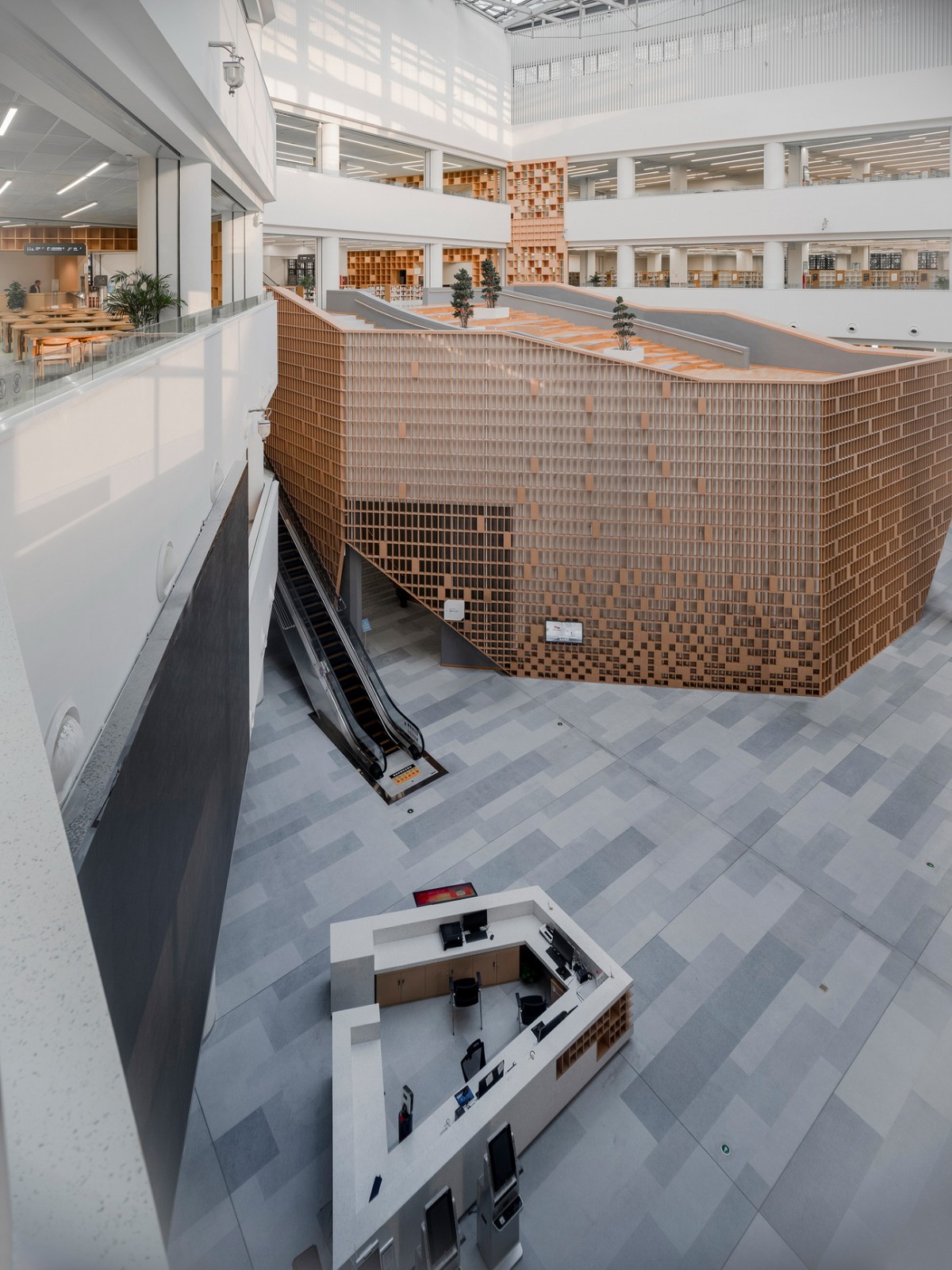 BIM建筑|张家口图书馆，创造城市的精神呼吸 / 王大泉