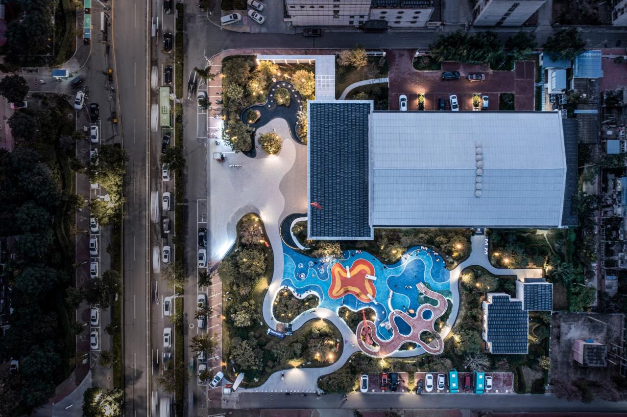 BIM建筑|城市赋新，打造市民的欢享天地 —职工俱乐部更新改造 / PTA上海柏涛