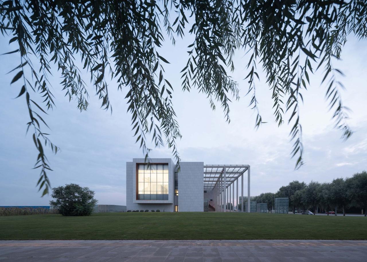 BIM建筑|白沙岛金融生态小镇社区中心 / URBANUS都市实践