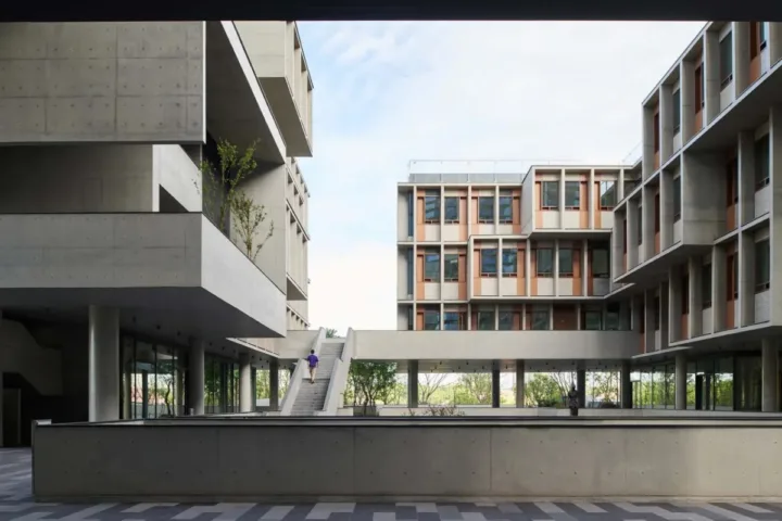 BIM建筑|成都麓湖漂浮总部办公楼 / 直向建筑