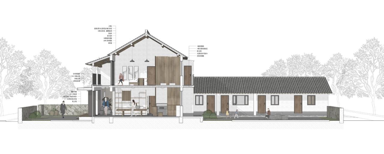 BIM建筑|低成本整村改造实践：上海奉贤李窑村乡村振兴 / 水石设计