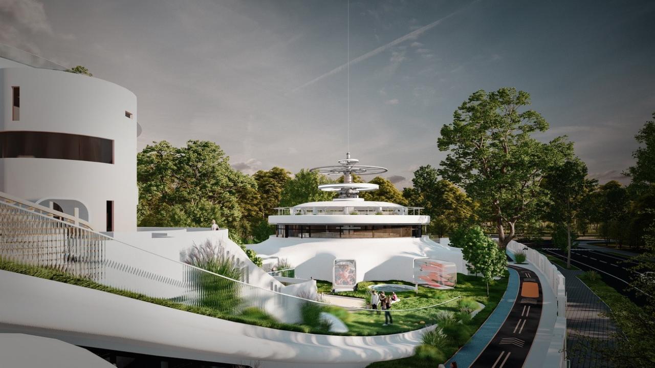 BIM建筑|重庆大南街幼儿园 ：以艺术之名，建一座森林幼儿园 / 迪卡建筑设计中心