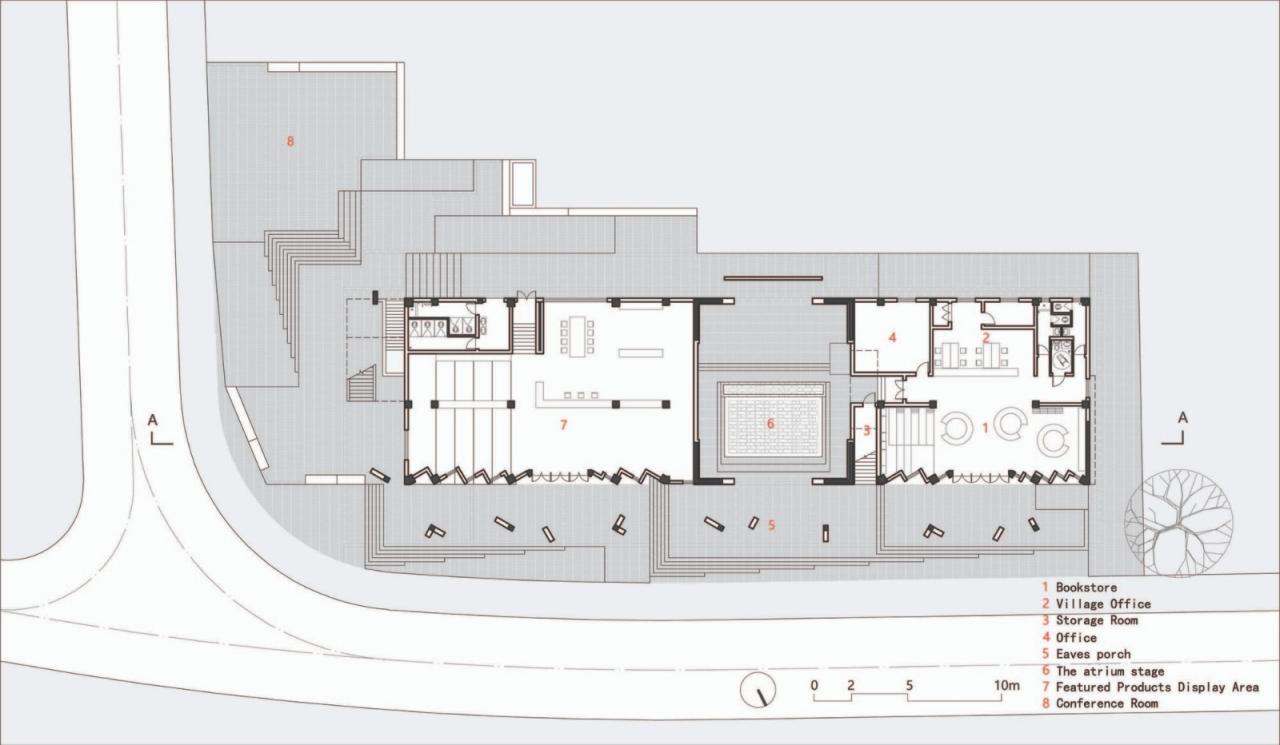 BIM建筑|江华瑶族水口镇如意村文化服务中心及特色工坊 / 地方工作室