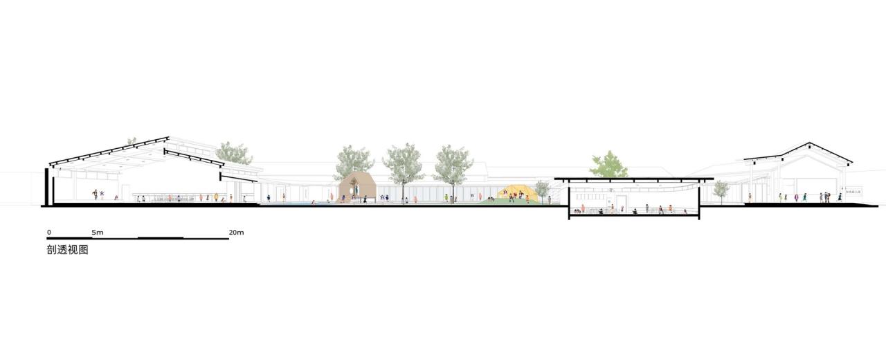 BIM建筑|献县阳光幼儿园 / 众建筑