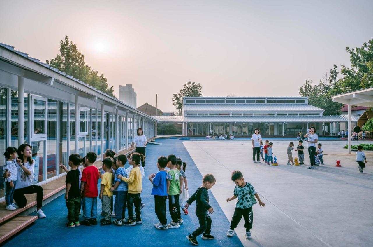 BIM建筑|献县阳光幼儿园 / 众建筑