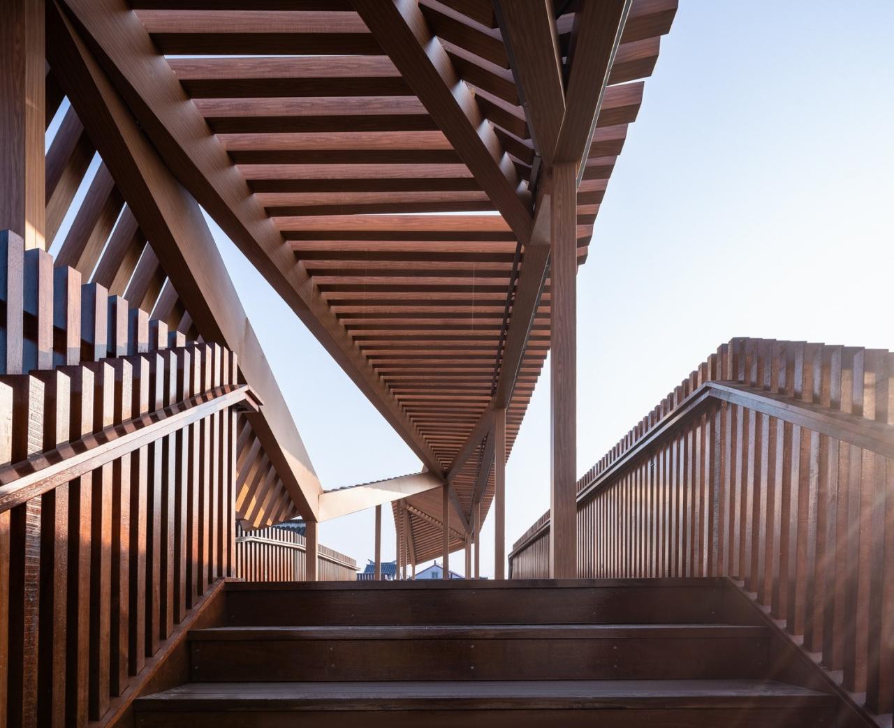 BIM建筑|常熟折桥曲廊 / 深圳华汇设计X⁺ STUDIO