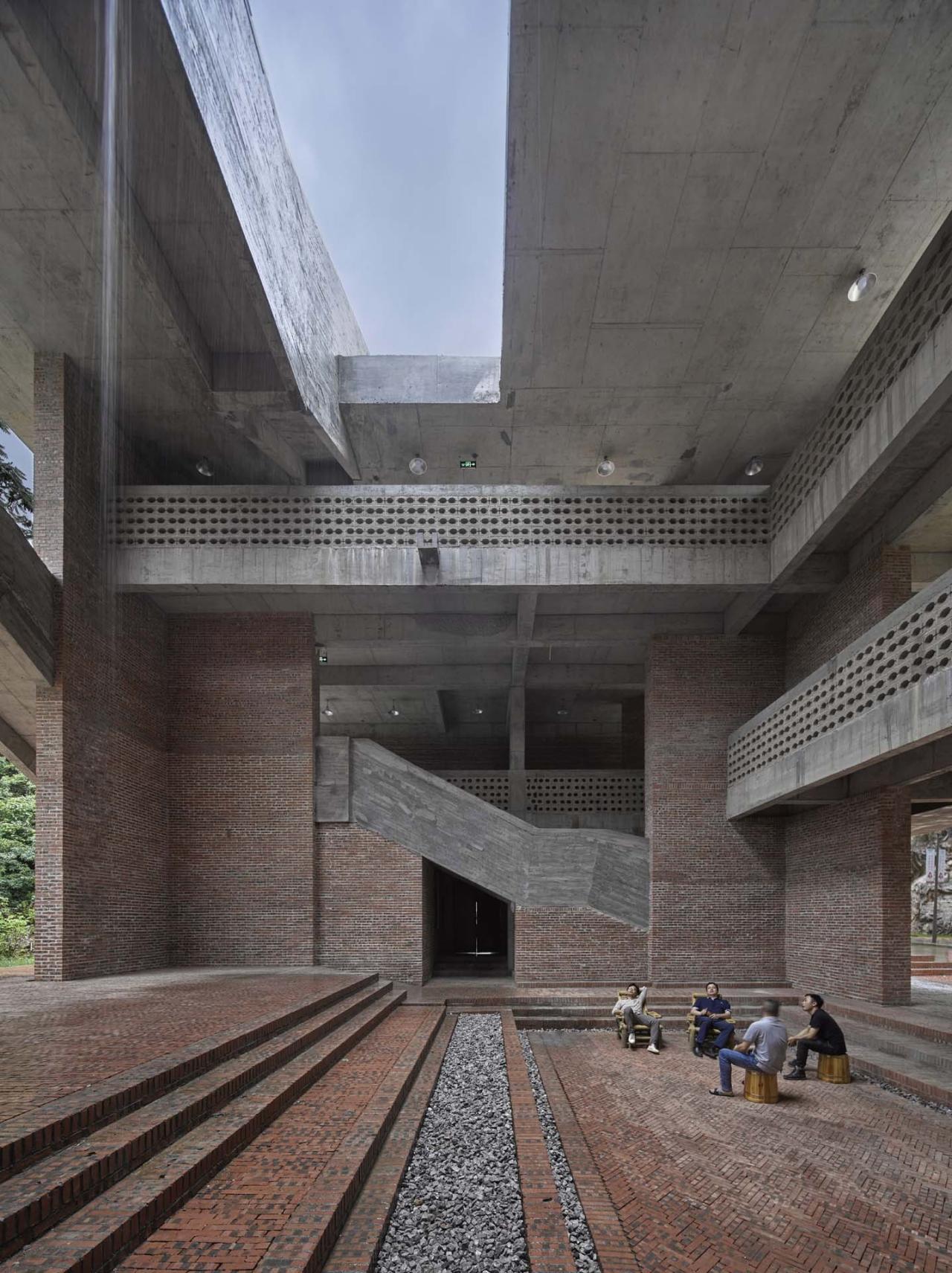 BIM建筑|江华瑶族水口镇如意村文化服务中心及特色工坊 / 地方工作室