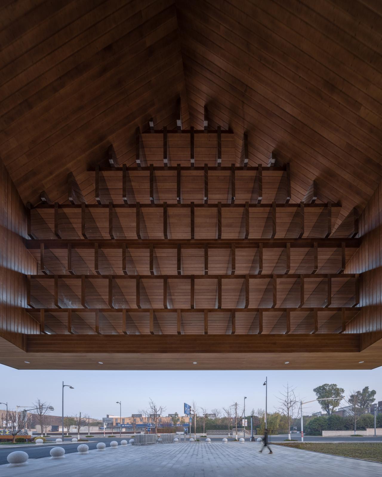 BIM建筑|朱家角游客服务中心 / 无样建筑工作室