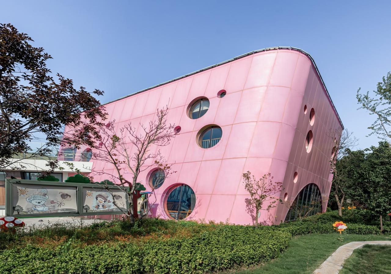 BIM建筑|渭南市政府机关幼儿园 / 中合元创建筑设计股份有限公司