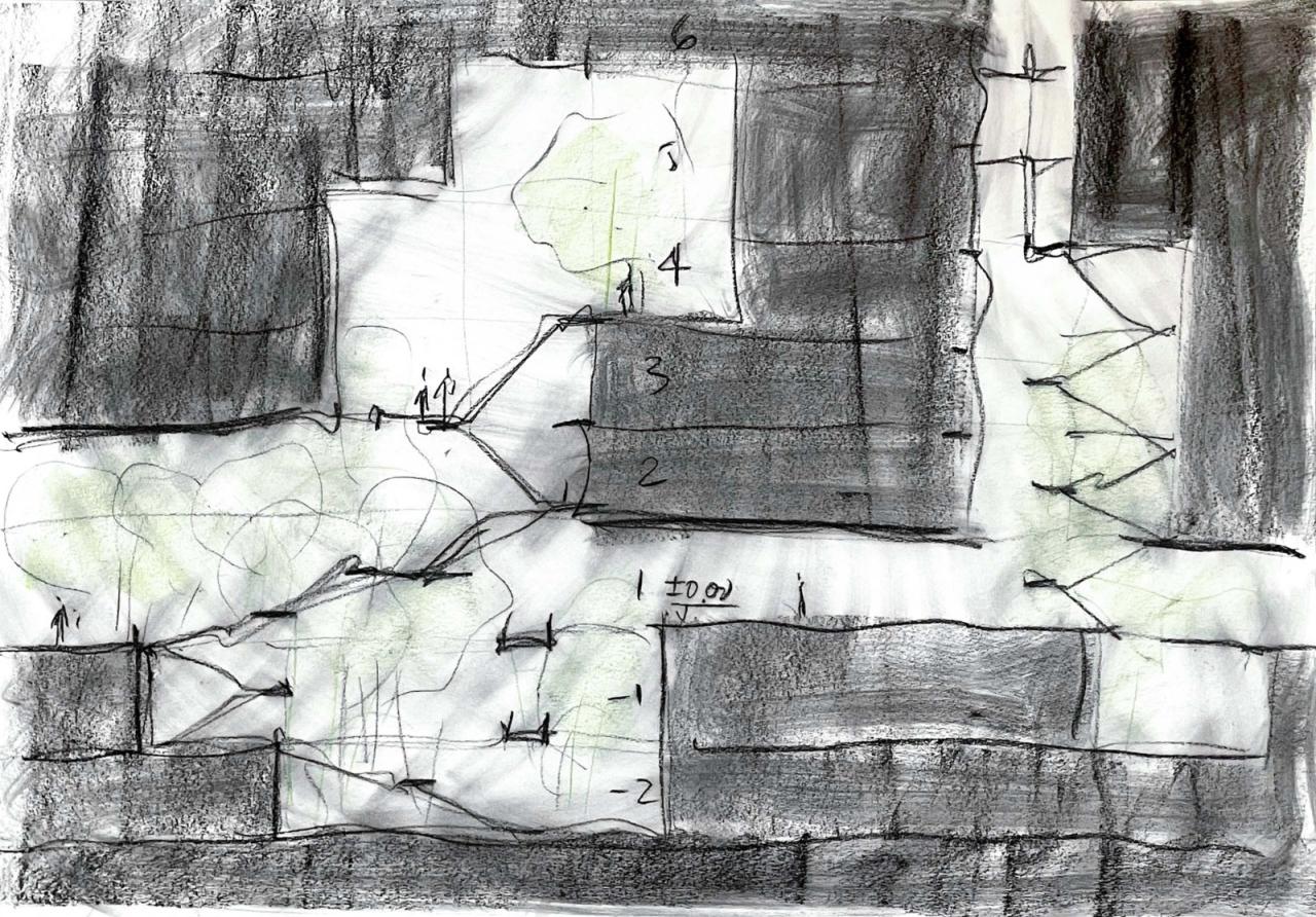 BIM建筑|成都麓湖漂浮总部办公楼 / 直向建筑