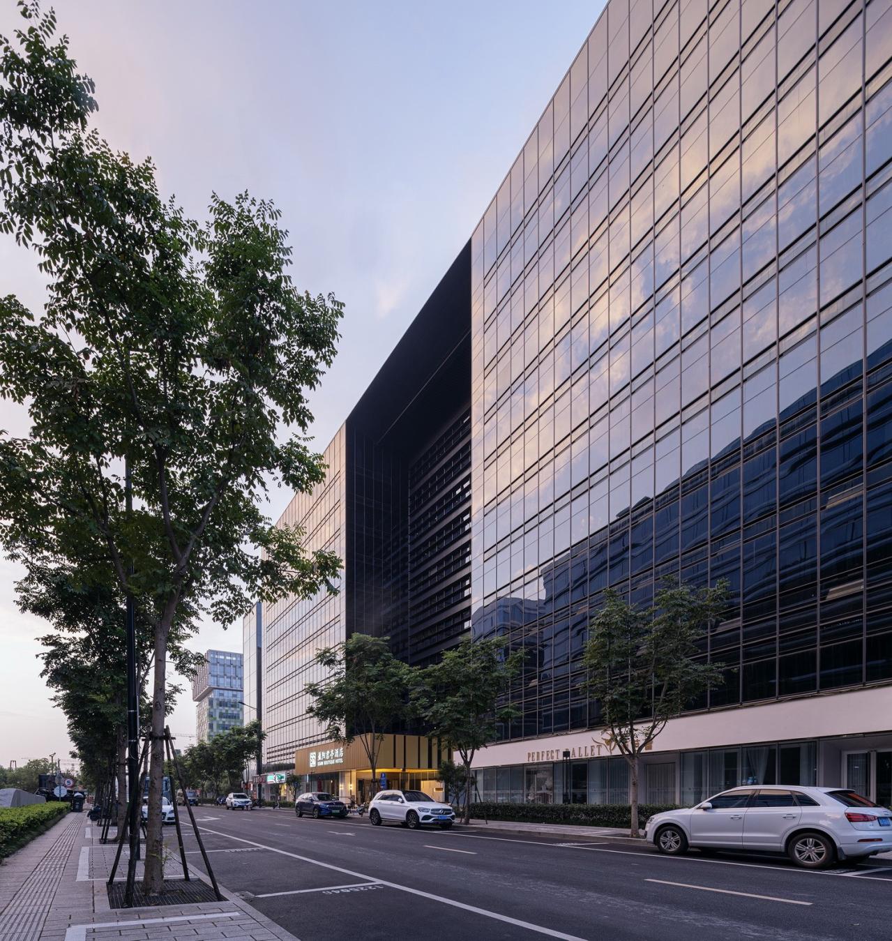 BIM建筑|gad作品 | 开合的立体庭园，杭州关瑞大厦