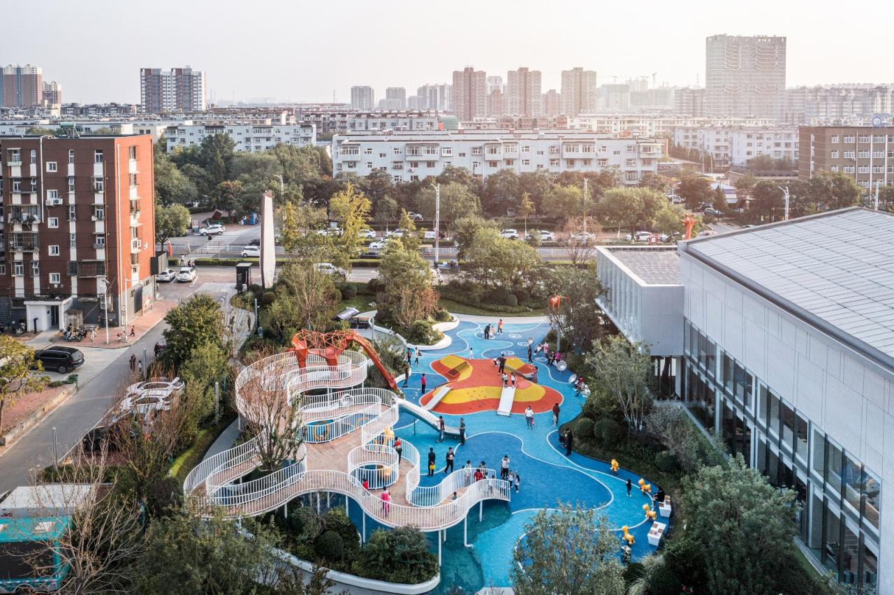 BIM建筑|城市赋新，打造市民的欢享天地 —职工俱乐部更新改造 / PTA上海柏涛