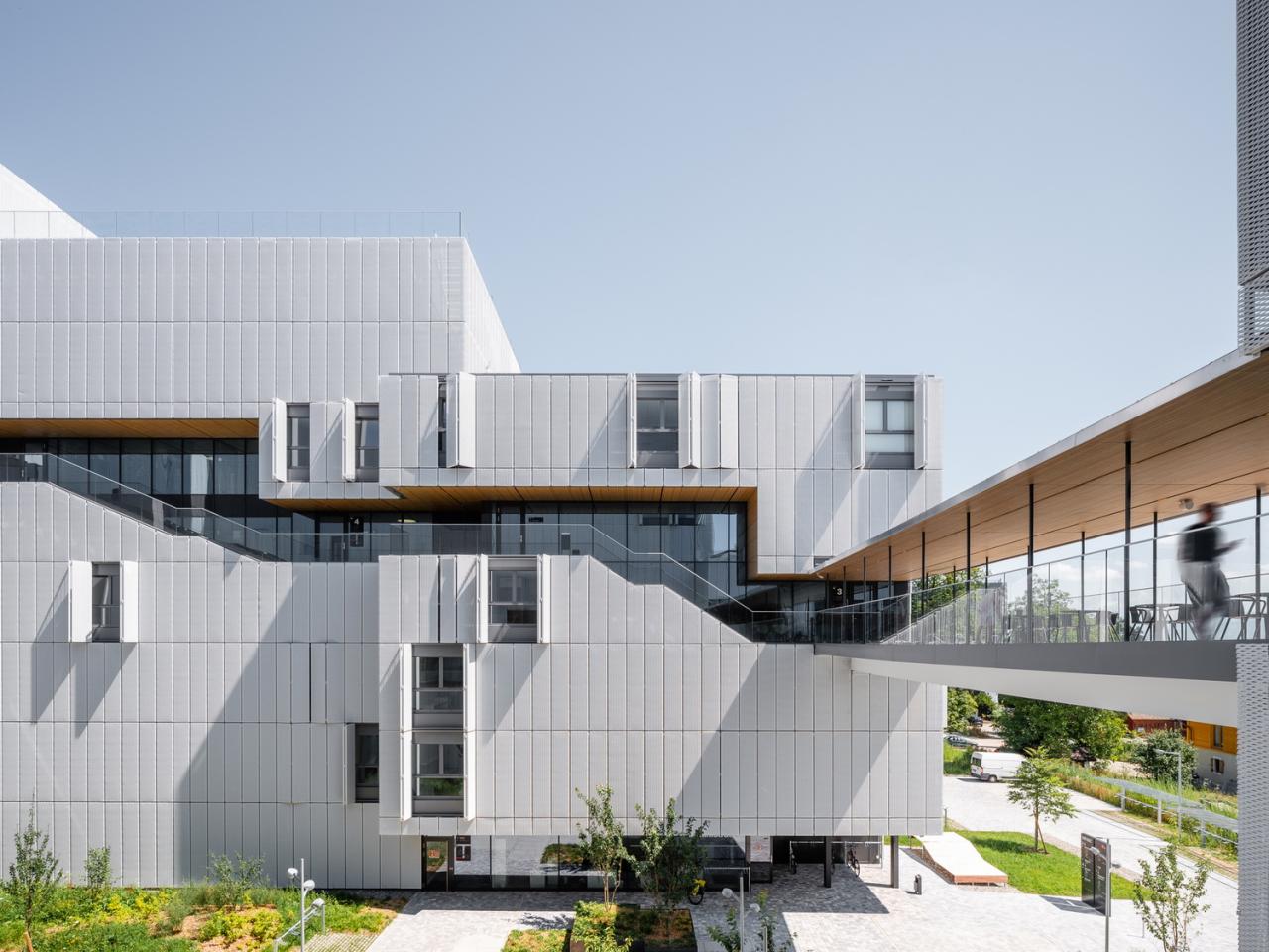 BIM建筑|莫里永学生宿舍 / 隈研吾建筑都市设计事务所 + CCHE